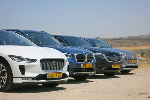 מבחן רכבי פנאי יוקרה חשמליים